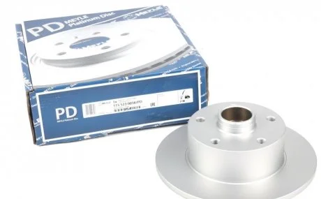 Диск гальмівний (задній) Audi A4 94-01 (245x10) MEYLE 115 523 0016/PD