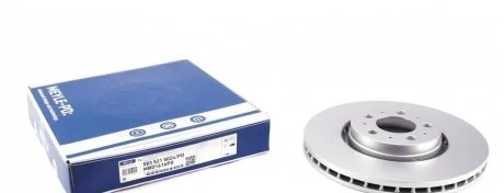 Диск тормозной (передний) Volvo S60/XC90 01-10 (316x28) MEYLE 583 521 5024/PD