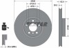 Диск гальмівний (передній) BMW X5 (E70/F15/F85)/X6 (E71/E72/F16/F86) 07- (348x30) PRO+ TEXTAR 92160905 (фото 2)