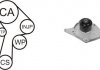 Водяний насос + комплект зубчатого ременя AIRTEX WPK-165701 (фото 1)