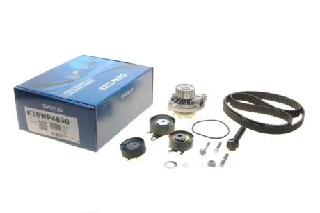 Комплект ременя ГРМ + водяна помпа DAYCO KTBWP4890
