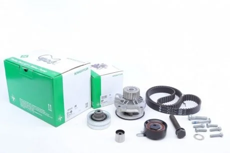 Комплект ременя газорозподільного механізму з водяним насосом INA 530 0482 30