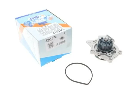 Помпа води Audi A3-A8/Skoda Octavia/VW Passat/T5/Golf/Tiguan 1.8-2.0TFSI/TSI 04- (29z) (B/B) (6 лоп) GRAF PA1072