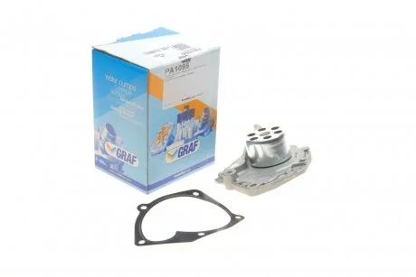 Помпа води Renault Megane/Scenic 1.9 dCi 08-/Suzuki Grand Vitara 1.9DDiS 06-15 (B/B Ext.) (20 лоп) GRAF PA1095