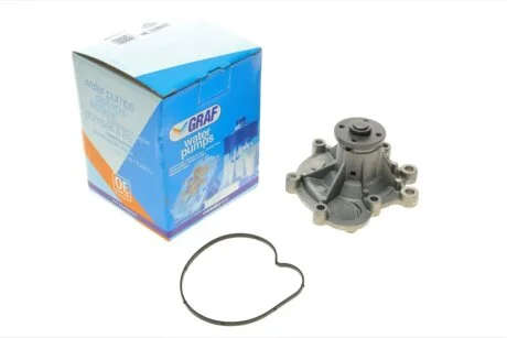 Помпа води MB C-class (W203/W204)/E-class (W211/W212)/SLK-class (R171/R172) 1.8 02- (B/B) (6 лоп) GRAF PA1107