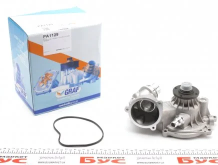 Помпа води BMW 7 (E65/E66/E67) 735i,Li/745i,Li/760i/760i,Li 01-09 (R/B) (8 лоп.) GRAF PA1129