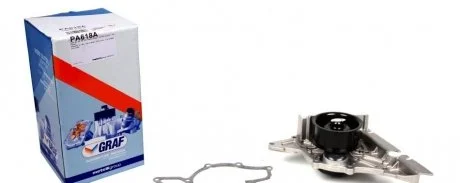 Помпа води Audi A4-A8/VW Passat 2.4/2.6/2.8 95-05/Audi 80 2.6/2.8 91-96 (R/B) (5 лоп) (h шківа=32мм) GRAF PA618A