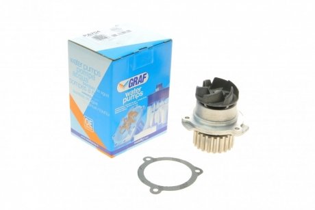 Насос воды Lada 2110-2111 1.5/1.5 16V/1.6 97-12 /Lada 2108-2115 1.1/1.3/1.5 91-13 (21z) (B/B)(6 лоп) GRAF PA704