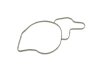 Насос воды MB C-class (W202/S202/W203/S203)/E-class (W210/S210) 2.2/2.7CDI 97-09 (B/B) (6 лоп) GRAF PA752 (фото 8)