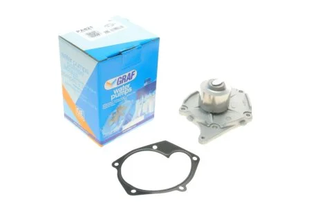 Помпа води Renault Kangoo/Megane/Scenic/Clio/Nissan Almera/Kubistar/Micra 1.5dCi 01- (B/B) (10 лоп) GRAF PA821