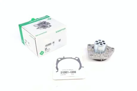 Насос воды Fiat Doblo 1.6D/2.0D Multijet 10-/Opel Combo 1.6CDTI//2.0CDTI 12- (66/74/77/99kw) INA 538 0714 10