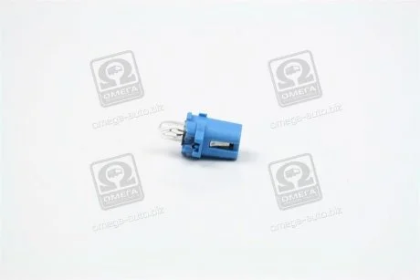 Автолампа 12V 2W BAX8,3S/1,5 BLUE PHILIPS 12602 CP