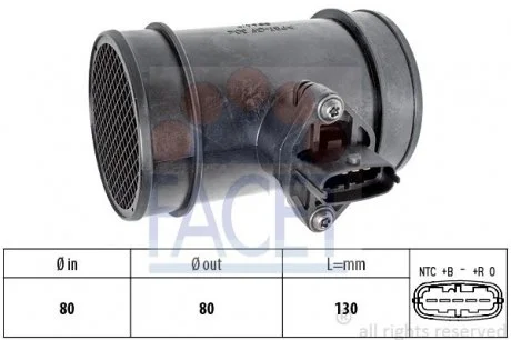 Витратомір повітря FACET 10.1034