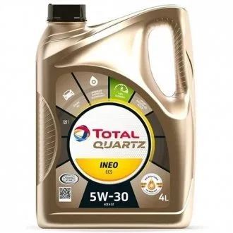 Моторное масло Total Quartz Ineo ECS 5W-30, 4л TOTAL 195324