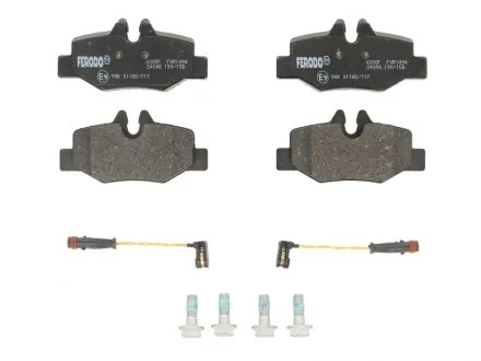 Гальмівні колодки дискові FE FERODO FVR1494