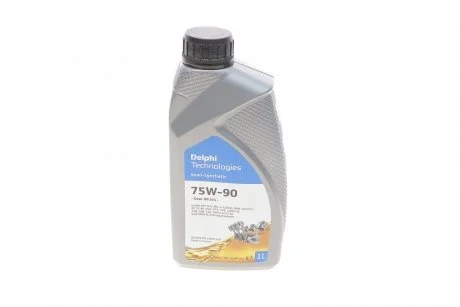 Олива трансмісійна GEAR OIL 75W90 1L Delphi 25067150