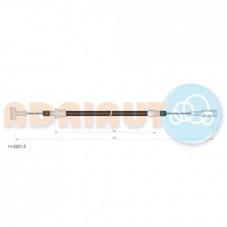 Трос ручного гальма ADRIAUTO 11.0221.2