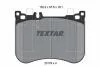 Колодки тормозные (передние) MB E-class (W213/C238)/ S-class (W222/C217) 13- (Brembo)(132.2x97.5x18.1) TEXTAR 2517901 (фото 8)