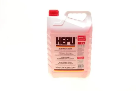 Антифриз (червоний) G12 (5л) (1:1= -37°C) HEPU P999-G12-005