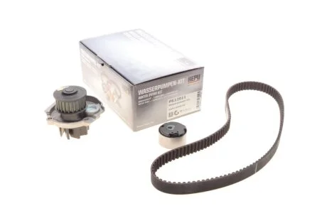 Комплект ременя ГРМ з помпою води HEPU PK12011