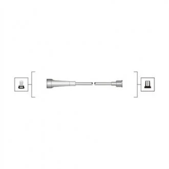 Комплект ізольованих проводів для свічок запалення MAGNETI MARELLI 941319170057