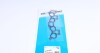 Прокладка колектора з листового металу в комбінації з паронитом VICTOR REINZ 71-53383-00 (фото 2)