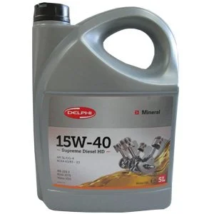 Моторна олива Supreme Diesel 15W-40, 5л Delphi 93891210