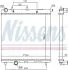 Радіатор системи охолодження NISSENS 61277 (фото 1)