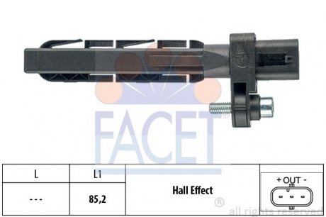 Датчик частоти обертання FACET 9.0758