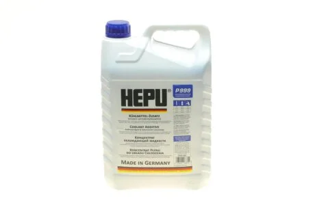 Антифриз (синій) G11 (5L) (MB325.0/325.2) (1:1= -38°) HEPU P999-005