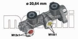 Циліндр гальмівний (головний) Opel Astra F 91-05/Combo/Corsa B 93-01/Kadett E 84-91/Vectra A 88-95 Metelli 05-0190