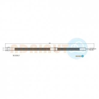 Шланг гальмівний гідравлічний ADRIAUTO 10.1215.1