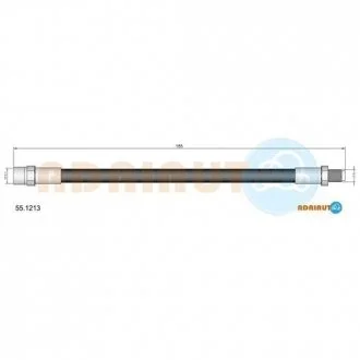 Тормозной шланг ADRIAUTO 55.1213