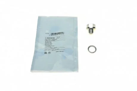 Болт зливу оливи Hyundai Accent/Kia Rio/Mitsubishi Lancer/Suzuki Grand Vitara 90- (M14x1.5) BLUE PRINT ADA100104