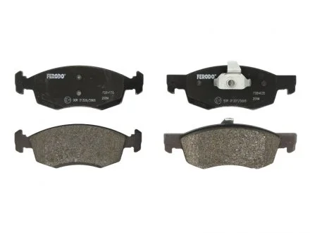 Комплект гальмівних колодок, дискове гальмо FE FERODO FDB4035