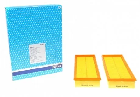 Фільтр повітряний MB (W220) 3.2CDI (к-кт 2 шт.) Purflux A1207-2