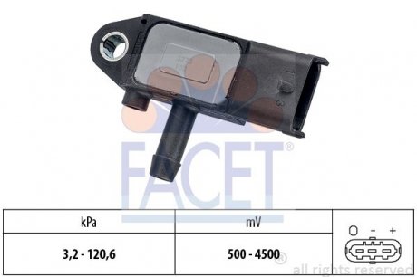 Датчик давления воздуха FACET 10.3273