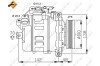 Компрессор кондиционера BMW 5 (E60/E61)/7 (E65/E66/E67) 2.0-3.0D 01-10 NRF 32433 (фото 5)