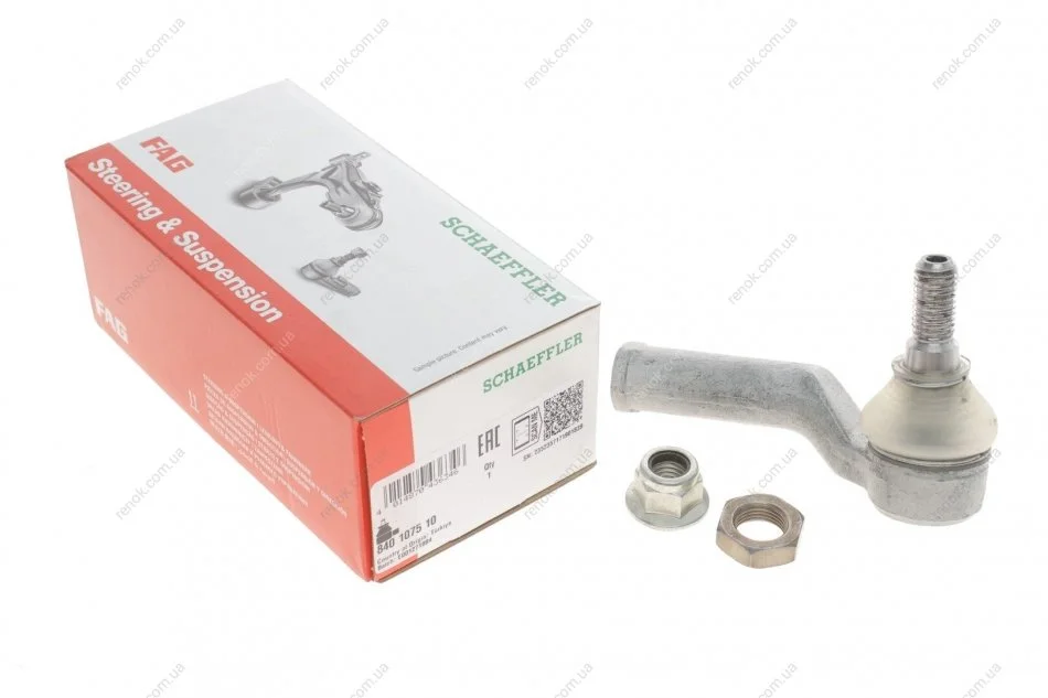 Наконечник рулевой тяги (R) Ford Mondeo IV 1.6-2.5 07-/Land Rover Freelander 2, 06- FAG 840 1075 10 (фото 1)