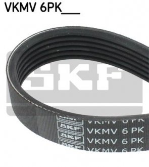 Поликлиновой ремінь VKMV 6PK2020 SKF VKMV6PK2020 (фото 1)