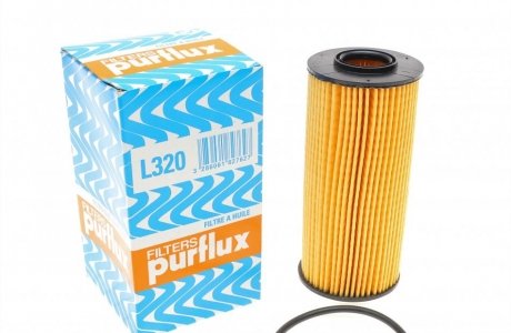Фильтр масляный MB (W168) (дизель) Purflux L320 (фото 1)