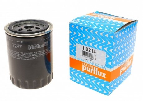 Фільтр масляний VW T4 1.9TDI (h=119) Purflux LS214 (фото 1)
