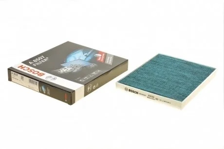 Фильтр салона Ford Fiesta 1.0-1.6TDCI 08- (угольный/антиаллергенный) BOSCH 0986628507 (фото 1)