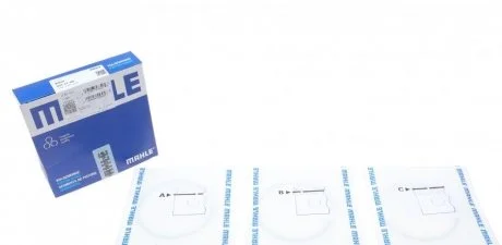 Кільця поршневі BMW 3 (E36)/5 (E34) 92- (80.00mm/STD) (1.5-1.5-2) MAHLE / KNECHT 082 67 N0