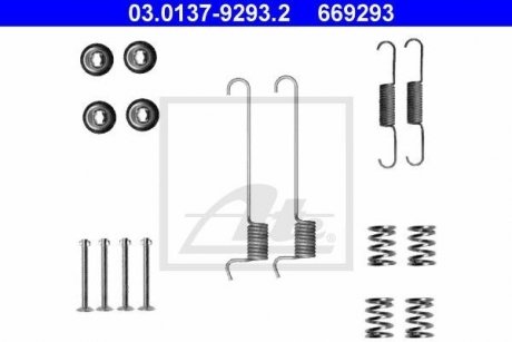 К/т монтажный колодок ATE 03.0137-9293.2