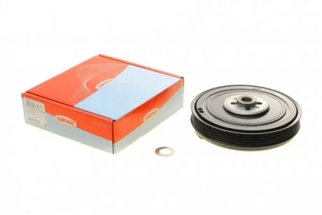 Шків колінвалу VW LT/T4/Crafter 2.5TDI (+ шайба) CORTECO 80001157