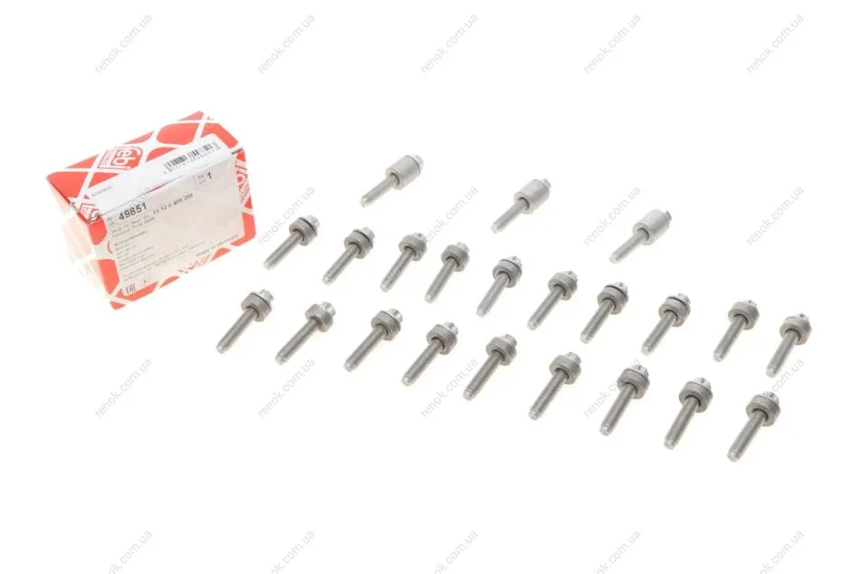 Комплект болтів ГБЦ FEBI BILSTEIN 49851 (фото 1)