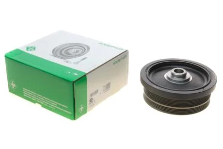 Шків колінвалу BMW 1 (E87)/3 (E90/E91)/5 (E60)/X3 (E83) 2.0D 02-12 (4PK+6PK) M47/N47 INA 544 0082 10