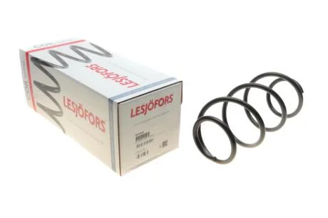 Пружина (передня) Renault Clio 1.5dCi 05-14/1.6 16V АКПП/2.0 16V МКПП 10-14/Modus 10- (ун/накл.з.ч) LESJOFORS 4072993