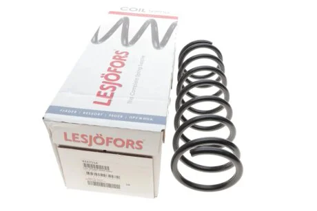 Пружина (задняя) Ford Focus 1.4-2.0 16V/1.8DI/TDDi/TDCi 98-04 (седан/нах.зад.часть) LESJOFORS 4227554